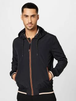 Indicode Jeans Tussenjassen Tussenjas Phan Heren Zwart -Indicode Jeans Verkoop 2023 1feaee374c0be6276da42733b8b8535d