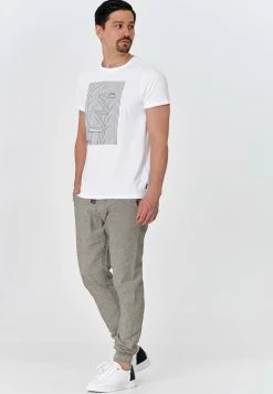 Indicode Jeans Pantalons Regular Broek Blnda Heren Groen Gemêleerd -Indicode Jeans Verkoop 2023 2010a6b6a5c439299d4a16473fe02b5b