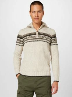 Indicode Jeans Coltruien Trui Noss Heren Ecru -Indicode Jeans Verkoop 2023 21954ab6dc781fda80502f9c428dea7a