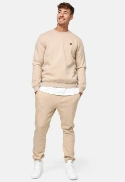 Indicode Jeans Sweatpants Regular Broek Richmond Heren Beige Gemêleerd -Indicode Jeans Verkoop 2023 21ef219354f7272343028dfb7315e95b