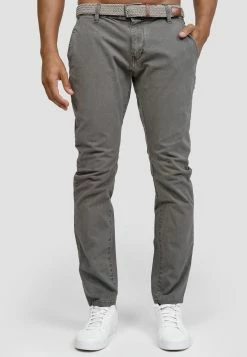 Indicode Jeans Chinos Regular Chino Spence Heren Grijs -Indicode Jeans Verkoop 2023 22bdab82bf2d3335b12bbb943cf7d7ee
