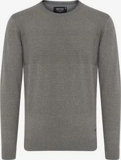 Indicode Jeans Crewneck Truien Trui ERNESTO Heren Grijs