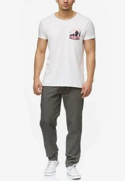 Indicode Jeans Pantalons Regular Broek Veneto Heren Basaltgrijs -Indicode Jeans Verkoop 2023 22e84966233dcf397cab3fb29f841ca7