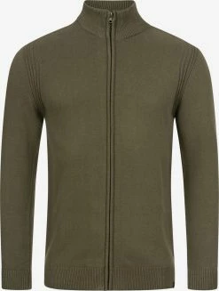 Indicode Jeans Vesten Gebreid Vest Buch Heren Groen