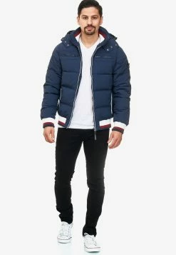 Indicode Jeans Winterjassen Winterjas Marlon Heren Navy -Indicode Jeans Verkoop 2023 248d6339fd505b35f919a21148644440