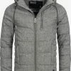 Indicode Jeans Winterjassen Winterjas Circus Heren Grijs