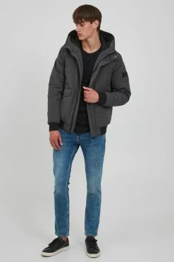 Indicode Jeans Donsjassen Winterjas Heren Grijs -Indicode Jeans Verkoop 2023 250edba26a9e20fe2788d0c00615223b