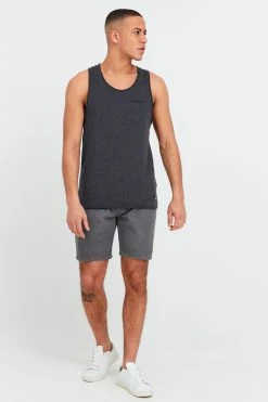 Indicode Jeans Shorts Regular Broek ABERAVON Heren Donkergrijs -Indicode Jeans Verkoop 2023 2581bbd61412fbb4fd14153ebcd7d1be