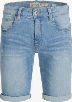 Indicode Jeans Denim Shorts Regular Jeans Caden Heren Lichtblauw