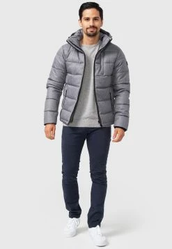 Indicode Jeans Winterjassen Winterjas Hebert Heren Grijs -Indicode Jeans Verkoop 2023 26b88eba68d0d9cf7998595906559db4