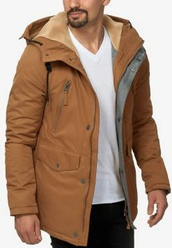 Indicode Jeans Parkas Winterparka Loaf Heren Karamel -Indicode Jeans Verkoop 2023 28b25e9c361a2616c4bb5aa1b317cd38