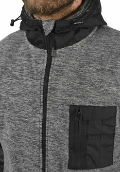 Indicode Jeans Fleece Jassen Fleece Jas Heren Grijs -Indicode Jeans Verkoop 2023 28b2c61abe14ab13906f1ef2a583417b