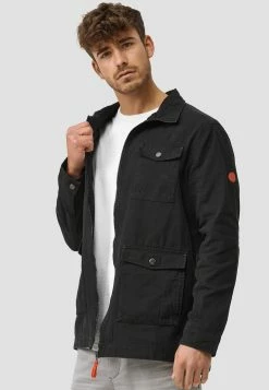 Indicode Jeans Tussenjassen Tussenjas Simeon Heren Zwart -Indicode Jeans Verkoop 2023 2a1d0ee1ed0e131fd506c7c8395559e1