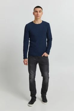 Indicode Jeans Crewneck Truien Trui Corto Heren Navy -Indicode Jeans Verkoop 2023 2a23e389808822f894c32a1fb425b6b2