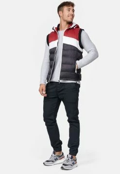 Indicode Jeans Bodywarmers Bodywarmer Valerio Heren Blauw -Indicode Jeans Verkoop 2023 2a87db0900be3168525aca4816394d86
