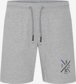 Indicode Jeans Shorts Regular Broek Heren Lichtgrijs