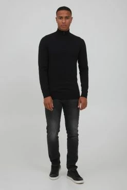 Indicode Jeans Coltruien Trui BADDON Heren Zwart -Indicode Jeans Verkoop 2023 2c4f6e26dd43b53670e9af87e4cc87bb