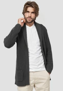 Indicode Jeans Vesten Gebreid Vest Heren Donkergrijs -Indicode Jeans Verkoop 2023 2cde59c57ec8ee34e96d00857b8e6da1