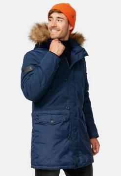 Indicode Jeans Parkas Winterparka Jarl Heren Blauw -Indicode Jeans Verkoop 2023 2d45497596a6509c3ff1a21ff9dbf510