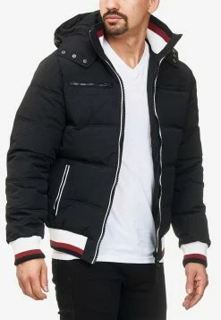 Indicode Jeans Winterjassen Winterjas Marlon Heren Zwart -Indicode Jeans Verkoop 2023 2e140b2cd94421c91a2c83d98413bba2