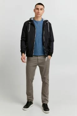 Indicode Jeans Tussenjassen Tussenjas Rikko Heren Zwart -Indicode Jeans Verkoop 2023 2ee1194364304fba6a2bb4f60bccfa38