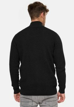 Indicode Jeans Vesten Gebreid Vest Lexson Heren Zwart -Indicode Jeans Verkoop 2023 2f49e47924ac37bfb761287d7eb8cb2c