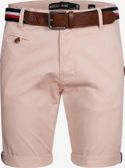 Indicode Jeans Chino Shorts Regular Chino Creel Heren Rosa