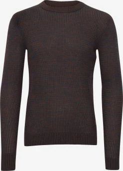 Indicode Jeans Crewneck Truien Trui Idvalerio Heren Navy / Bruin