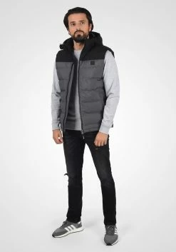 Indicode Jeans Bodywarmers Bodywarmer Iulius Heren Grijs / Donkergrijs -Indicode Jeans Verkoop 2023 30666426ca3c79753df1b7122afc36c4