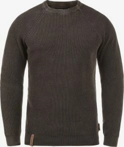 Indicode Jeans Crewneck Truien Trui Rockford Heren Bruin