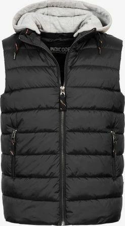 Indicode Jeans Bodywarmers Bodywarmer Heren Zwart