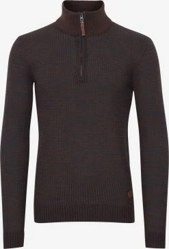 Indicode Jeans Coltruien Trui Idvalero Heren Navy / Bruin