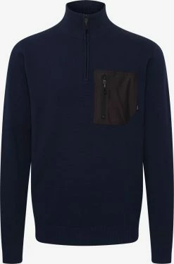 Indicode Jeans Crewneck Truien Trui Meddo Heren Navy