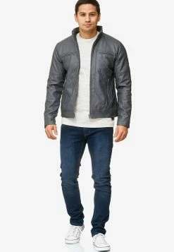 Indicode Jeans Tussenjassen Tussenjas Brook Heren Zilvergrijs -Indicode Jeans Verkoop 2023 341400150becdacadb9cc9811fd72a2c