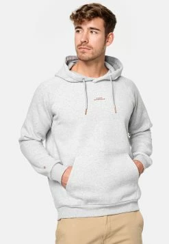 Indicode Jeans Hoodies Sweatshirt Virginia Heren Grijs Gemêleerd -Indicode Jeans Verkoop 2023 343deda75668a0e2581d4565d0e665de
