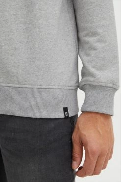 Indicode Jeans Sweatshirts Sweatshirt Heren Lichtgrijs -Indicode Jeans Verkoop 2023 3582f7f51e7d2a7239b694fc79dab0bc