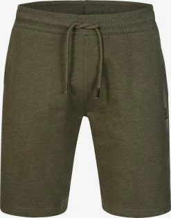 Indicode Jeans Sweat Shorts Regular Broek Eckerd Heren Olijfgroen