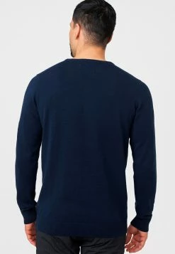 Indicode Jeans Crewneck Truien Trui Benjamin Heren Donkerblauw -Indicode Jeans Verkoop 2023 36171db982fae87020eaf32e13fd5c3c