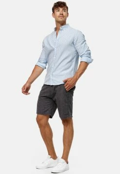 Indicode Jeans Shorts Regular Broek Alonso Heren Grijs -Indicode Jeans Verkoop 2023 36fe955eac66874d294b6f3311085fbc