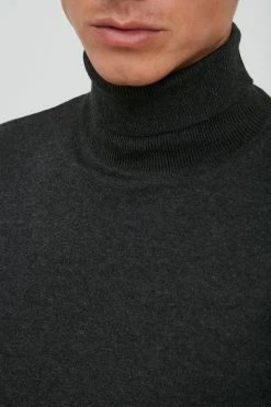 Indicode Jeans Coltruien Trui BADAR Heren Donkergrijs -Indicode Jeans Verkoop 2023 37123f9e0b1606f8b981d71a72bcc529