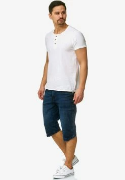 Indicode Jeans Shorts Regular Broek Jaspar Heren Donkerblauw -Indicode Jeans Verkoop 2023 373745010f3ed674855992237fd8f879