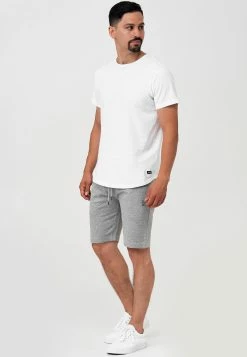 Indicode Jeans Sweat Shorts Regular Broek Eckerd Heren Lichtgrijs -Indicode Jeans Verkoop 2023 378c1ba1dbaa571439682d489740705c