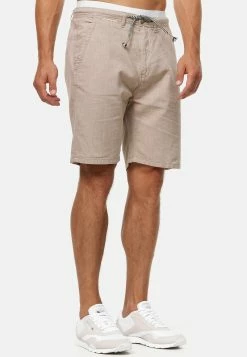 Indicode Jeans Shorts Regular Broek Alonso Heren Beige -Indicode Jeans Verkoop 2023 39a6587a90e6f2631445c687a32e50c2