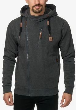 Indicode Jeans Sweatvesten Met Capuchon Sweatvest Elm Heren Donkergrijs -Indicode Jeans Verkoop 2023 3a69239ff6256af3b5f214db7f984359