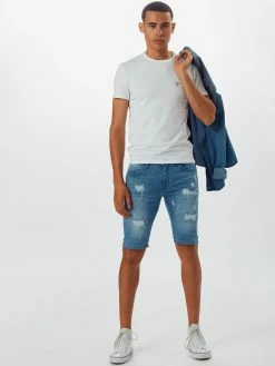 Indicode Jeans Denim Shorts Regular Jeans Commercial Heren Blauw -Indicode Jeans Verkoop 2023 3ad6c781506f9c318df9725886c3b2bb