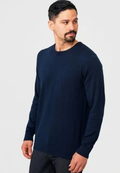 Indicode Jeans Crewneck Truien Trui Benjamin Heren Donkerblauw -Indicode Jeans Verkoop 2023 3af72a81a82697ec748cc33e293f5ba0