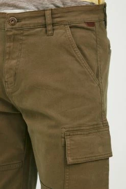 Indicode Jeans Cargo Shorts Regular Cargobroek BROM Heren Groen -Indicode Jeans Verkoop 2023 3aff9c0f45d9c2824c2acf9e4d201f55