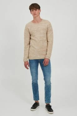 Indicode Jeans Crewneck Truien Trui Bayne Heren Beige -Indicode Jeans Verkoop 2023 3b7944c892c7b45a2f1fe5012621c2b6