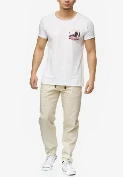 Indicode Jeans Pantalons Regular Broek Veneto Heren Wit -Indicode Jeans Verkoop 2023 3bd6163b3121e731cdf6d916ea98981c