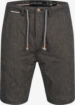 Indicode Jeans Shorts Regular Broek Alonso Heren Grijs